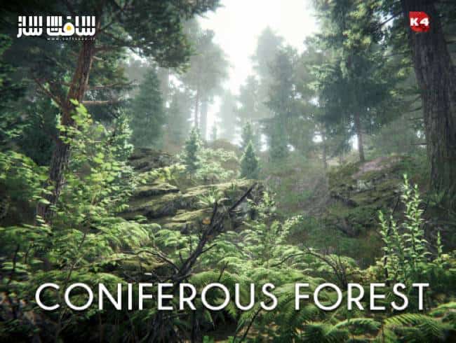 دانلود Coniferous Forest - پکیج جنگل برای یونیتی