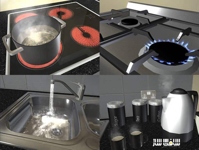 دانلود پروژه شبیه سازی پخت و پز در آشپزخانه برای یونیتی