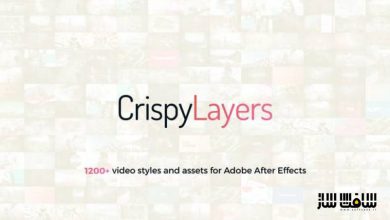 دانلود پروژه CrispyLayers Graphics Pack برای افترافکت