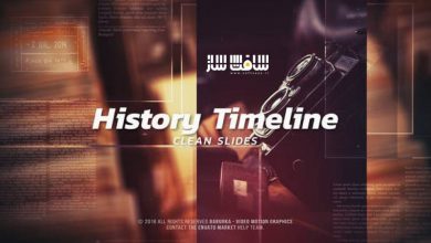 دانلود پروژه اسلایدشو History Timeline برای افترافکت