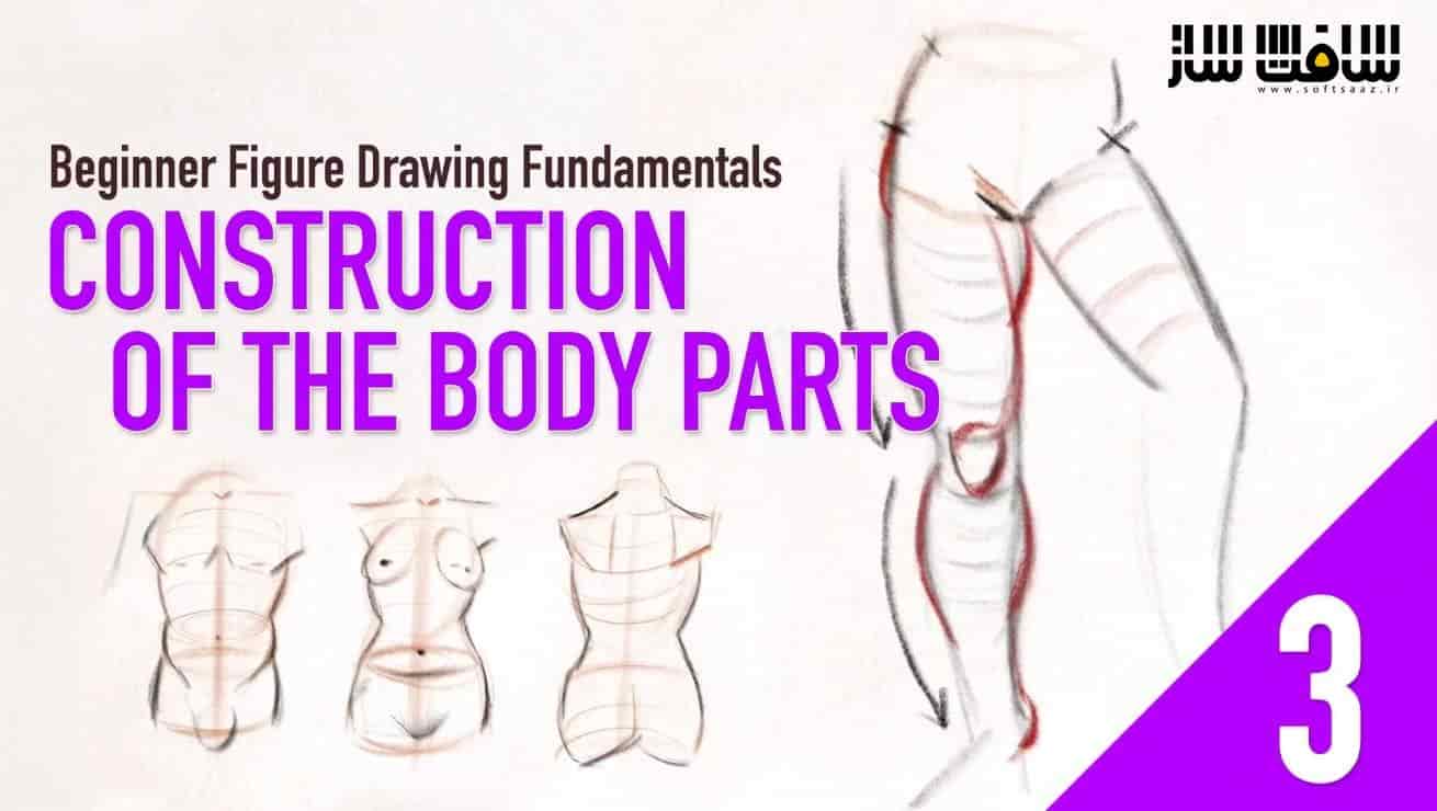آموزش اصول طراحی فیگور – ساخت قسمت هایی از بدن