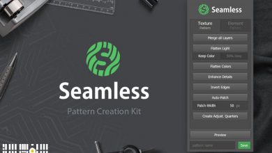 دانلود پلاگین Seamless Pattern Creation Kit Panel برای فتوشاپ
