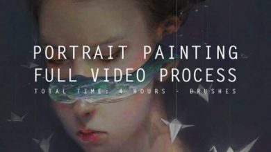 آموزش نقاشی دیجیتال پرتره دختر در Photoshop