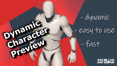 دانلود پروژه Dynamic Character Preview برای آنریل انجین