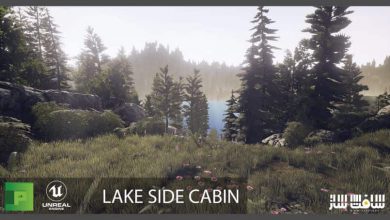 دانلود محیط Lake Side Cabin برای آنریل انجین