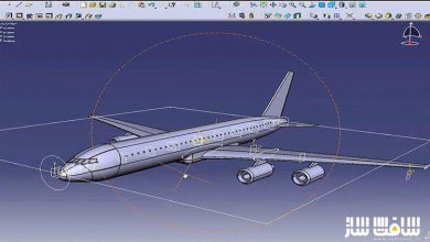 آموزش مدلینگ کامل بدنه هواپیما در CATIA
