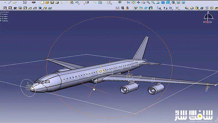 آموزش مدلینگ کامل بدنه هواپیما در CATIA