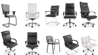 دانلود کالکشن مدل سه بعدی صندلی های اداری
