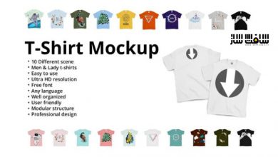 دانلود پروژه T-Shirt Mockup برای افترافکت
