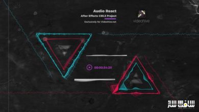 دانلود پروژه Audio React Music Visualizer برای افترافکت