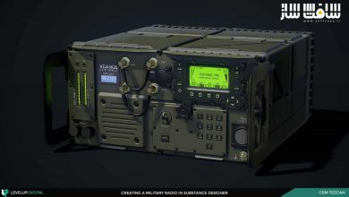 آموزش ایجاد رادیو نظامی در Substance Designer