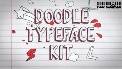 دانلود پروژه Doodle Typeface Kit برای افترافکت