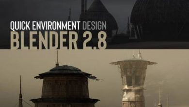 آموزش طراحی سریع محیط در Blender 2.8