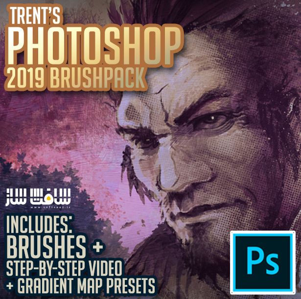 دانلود پک براش 2019 از Trent Kaniuga برای Photoshop 