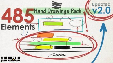 دانلود پروژه Hand Drawings Pack برای افترافکت