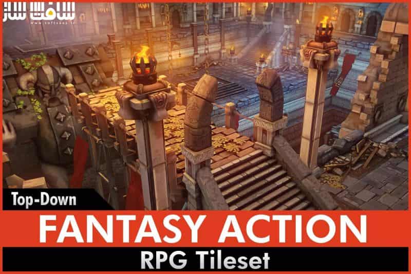 دانلود پروژه Fantasy Action RPG Tileset برای یونیتی