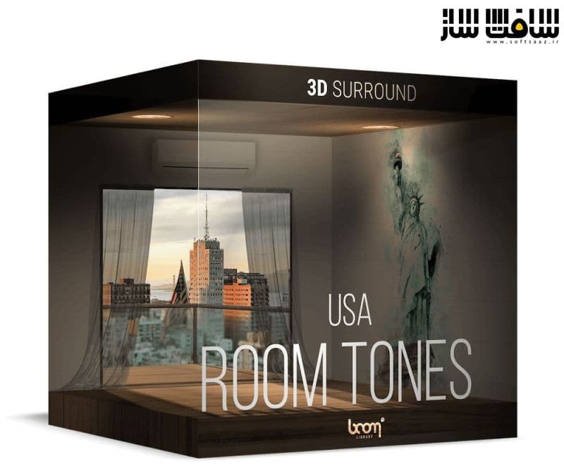 دانلود پکیج افکت صوتی تن اتاق های آمریکا به صورت سه بعدی
