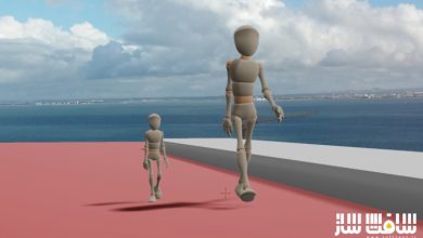 آموزش انیمیت سه بعدی،سیکل پیاده روی بسیار واقعی و باور پذیر