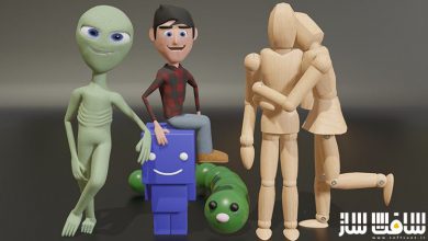 آموزش ساخت کاراکتر سه بعدی و انیمیشن آن در Blender