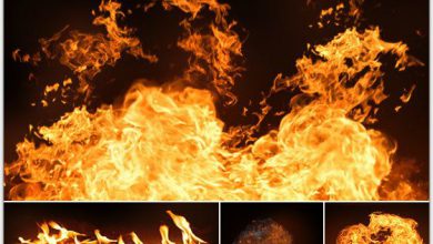 دانلود مجموعه تصاویر رفرنس از آتش و شعله های آتش 2