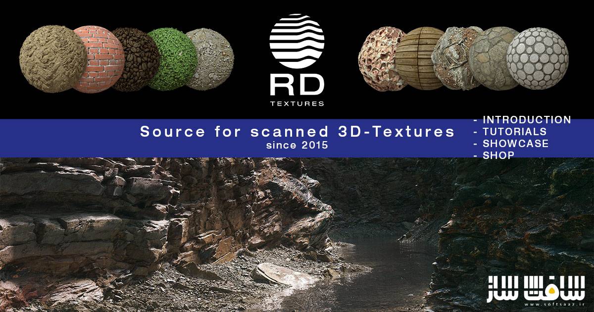 دانلود مجموعه RDT تکسچر Real Displacement Textures Volume 6