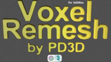 دانلود پلاگین Voxel Remesh برای 3ds Max