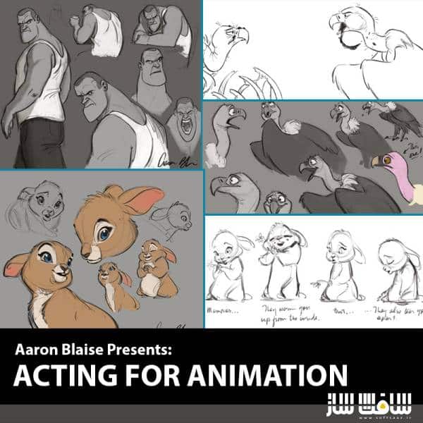 دانلود آموزش بازیگری برای انیمیشن از Aaron Blaise