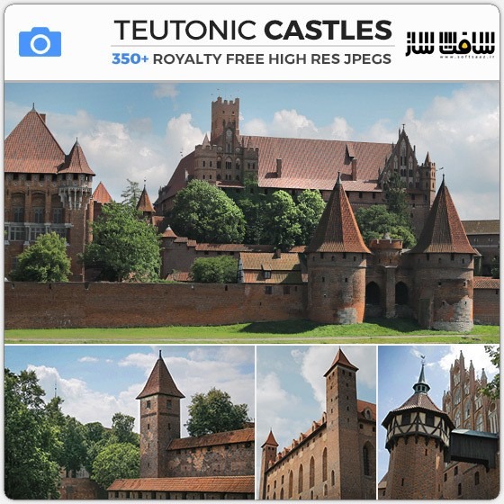 دانلود مجموعه تصاویر رفرنس از قلعه های قدیمی توتونیک 