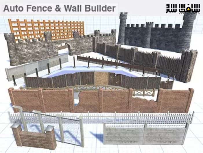 دانلود پروژه Auto Fence & Wall Builder برای یونیتی