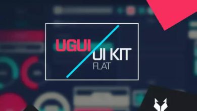 دانلود پروژه UGUI Kit: Flat برای یونیتی
