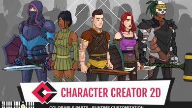 دانلود پروژه Character Creator 2D برای یونیتی
