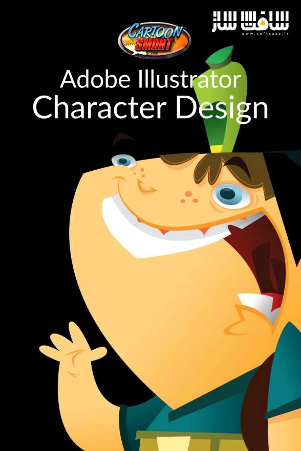 آموزش طراحی کاراکتر کارتونی در Adobe Illustrator