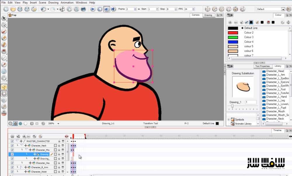 آموزش تکنیک های لیپ سینک در Toon Boom Animate