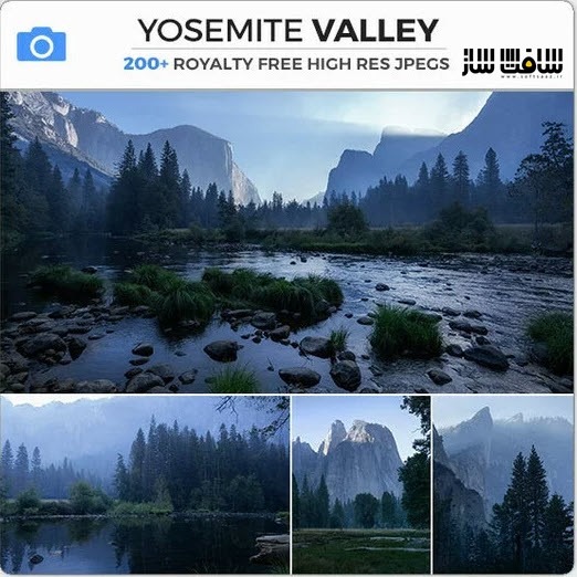 دانلود مجموعه تصاویر رفرنس از دره یوسمیته کالیفرنیا 