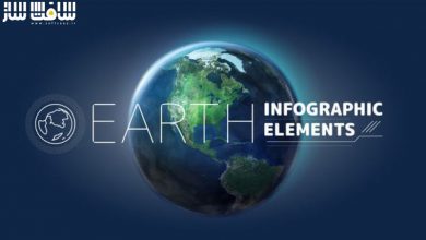 دانلود پروژه عناصر اینفوگرافیک زمین برای افترافکت