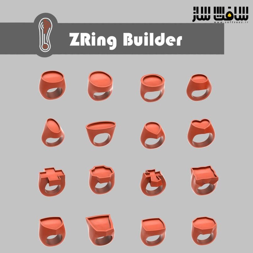 دانلود پلاگین Zring Builder برای ZBrush