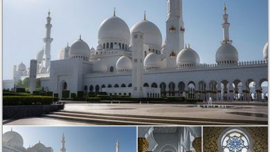 دانلود مجموعه تصاویر رفرنس مسجد سفید بزرگ