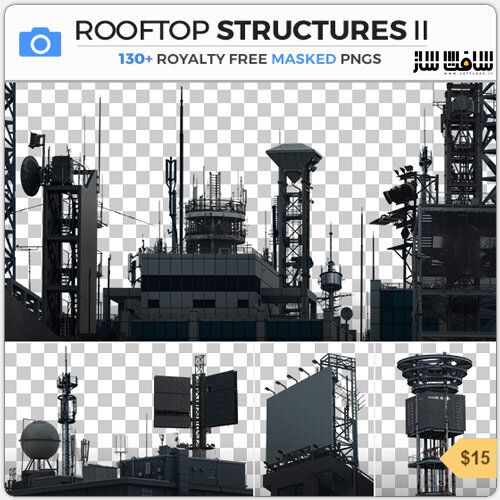 دانلود مجموعه تصاویر رفرنس سازه های پشت بام