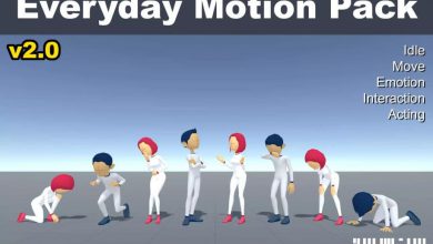 دانلود پروژه Everyday Motion Pack برای یونیتی