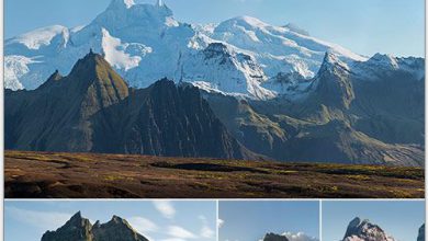 دانلود مجموعه تصاویر رفرنس کوه های ایسلند