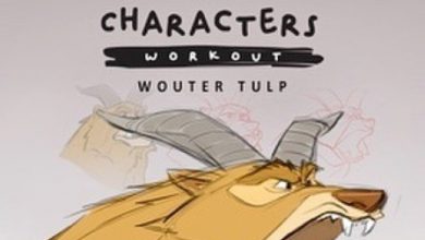 تمرینات دوره کاراکتر های بیانگر یا Expressive از Wouter Tulp