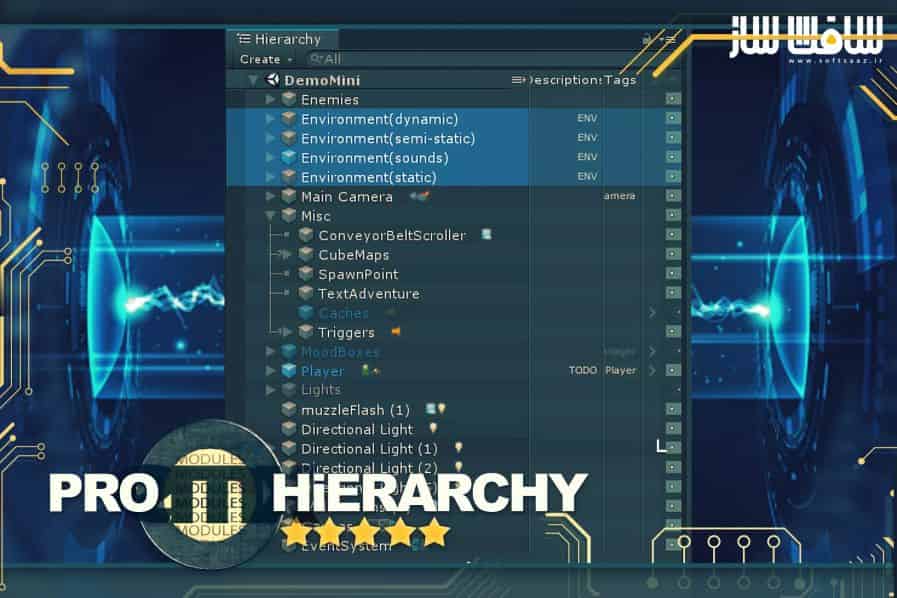 دانلود پروژه Hierarchy PRO برای یونیتی