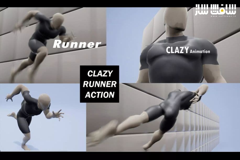دانلود پروژه Runner Action Animation Pack برای یونیتی