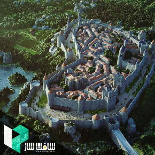 آموزش ساخت یک شهر قرون وسطایی از LevelUp Digital