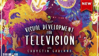آموزش توسعه بصری برای تلویزیون با هنرمند Chrystin Garland