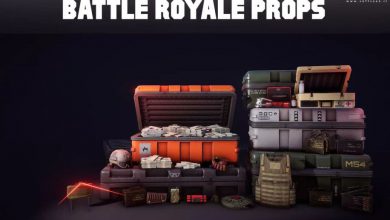 دانلود پکیج Battle Royale Props برای یونیتی