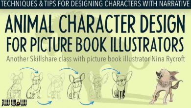 آموزش طراحی کاراکتر حیوانی برای تصویرسازی کتاب تصویری