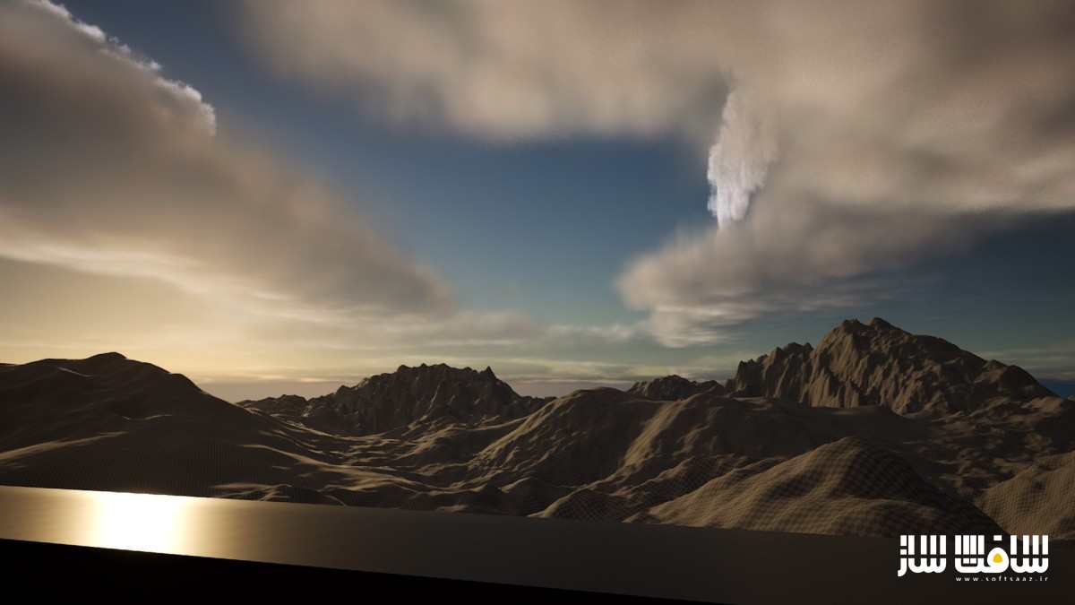 آموزش تکنیک های ساخت زمین آرک ویز در Unreal Engine