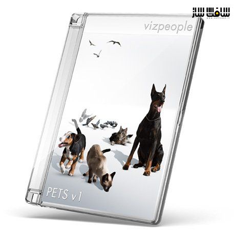 دانلود پکیج پرسوناژ حیوانات خانگی از VizPeople 