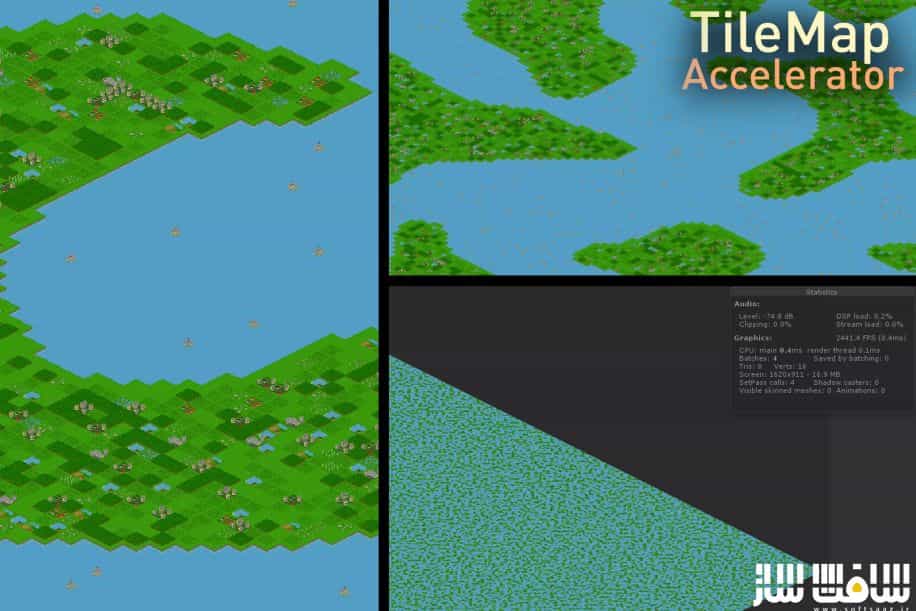 دانلود پروژه Tile Map Accelerator برای یونیتی